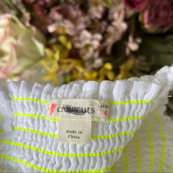 •Crewcuts• White Gauzy Sundress with Tassels - Size 4 - Picture 2 of 10